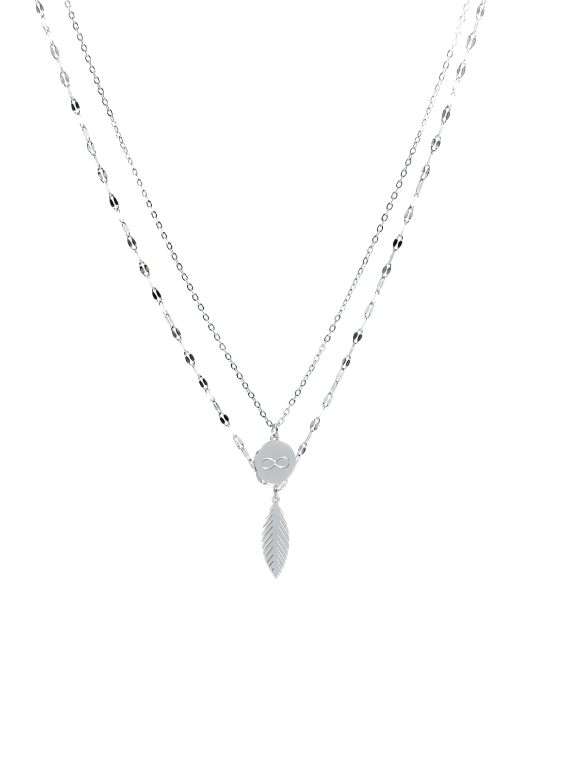 COLLAR XUPING M100 - PLATINADO
