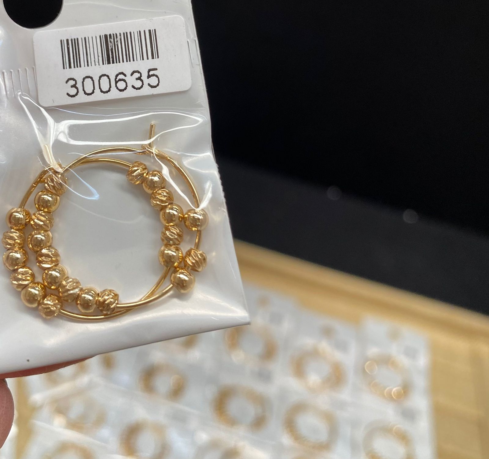 ARETES DORADOS M2 - Oro Laminado