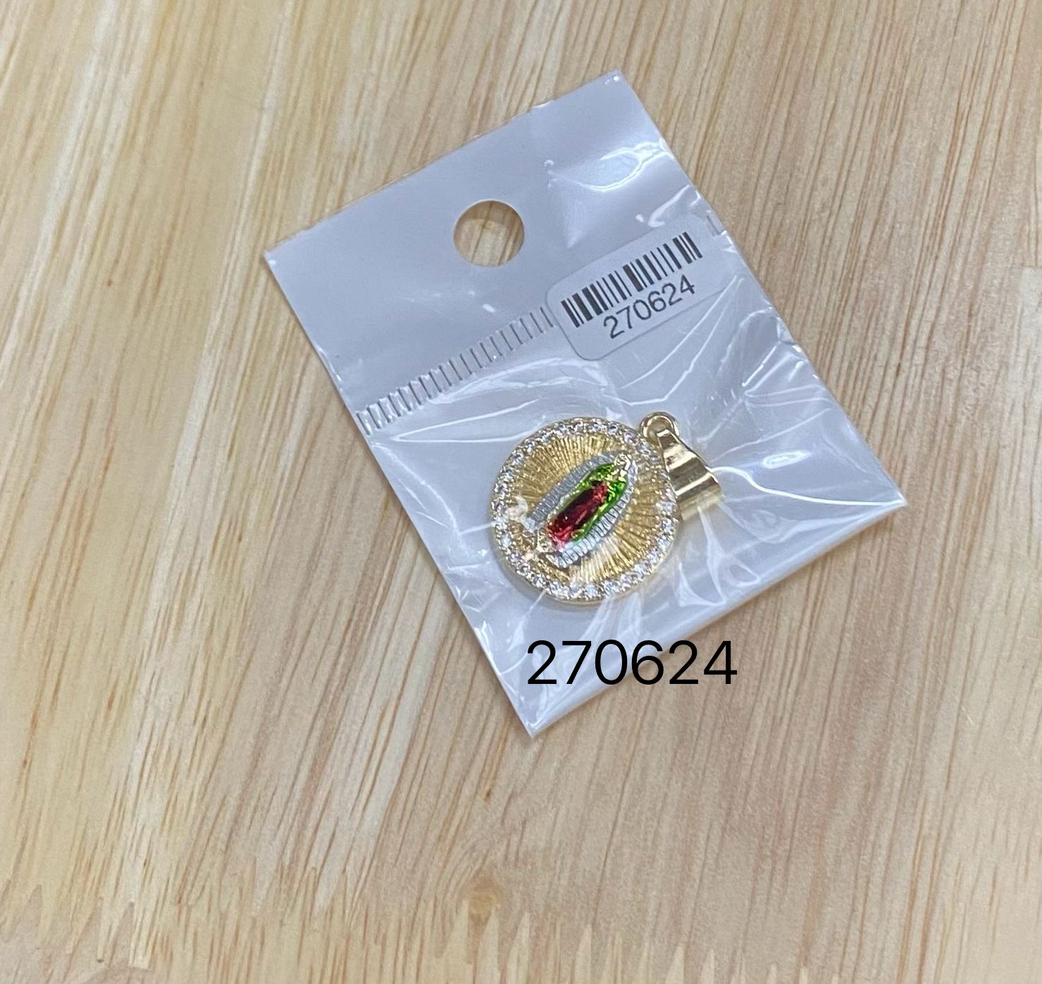 Dijes Religiosos Dorados M11 Oro Laminado