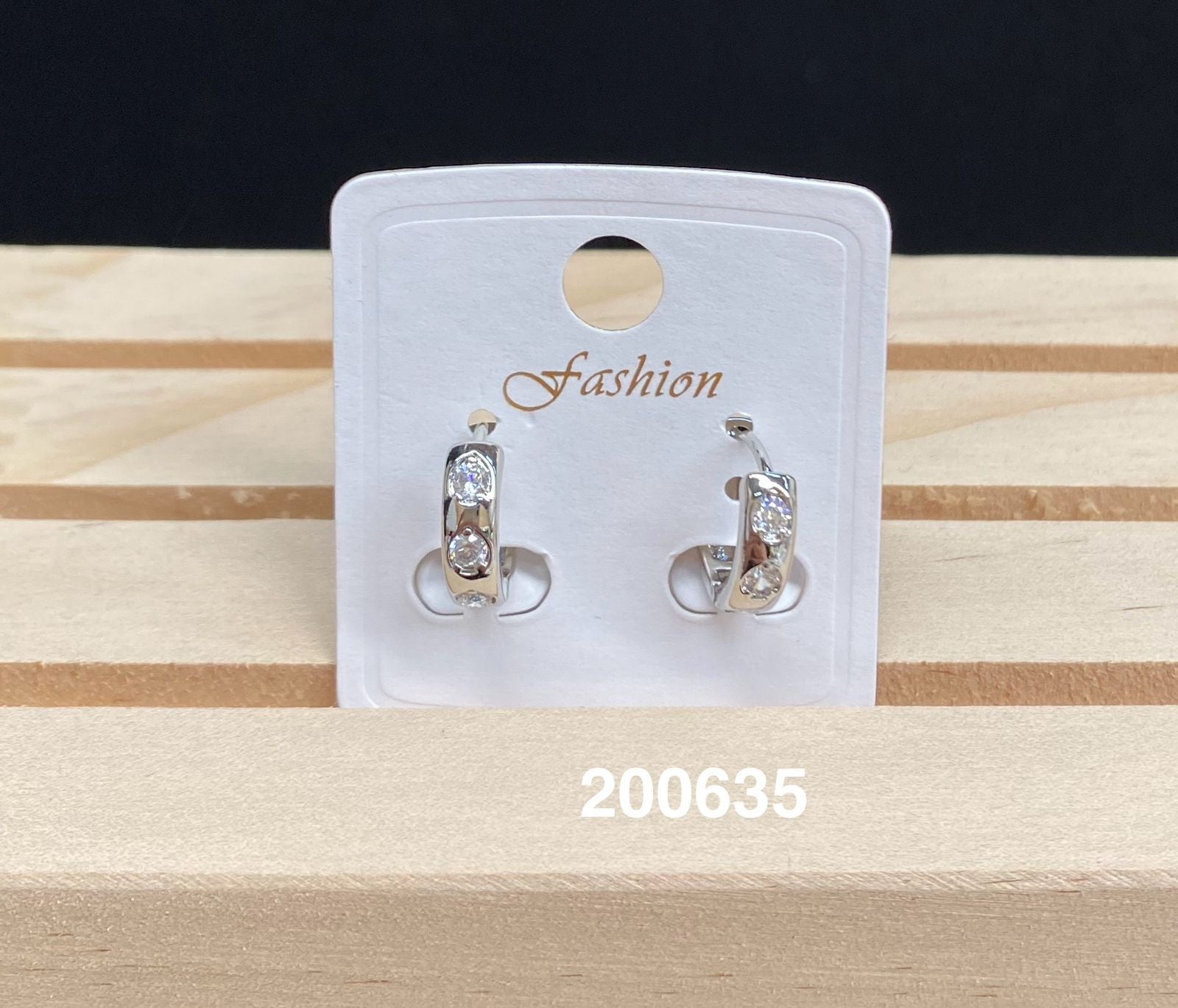 Aretes Huggies Plateados M35 Oro Laminado 11/02/26