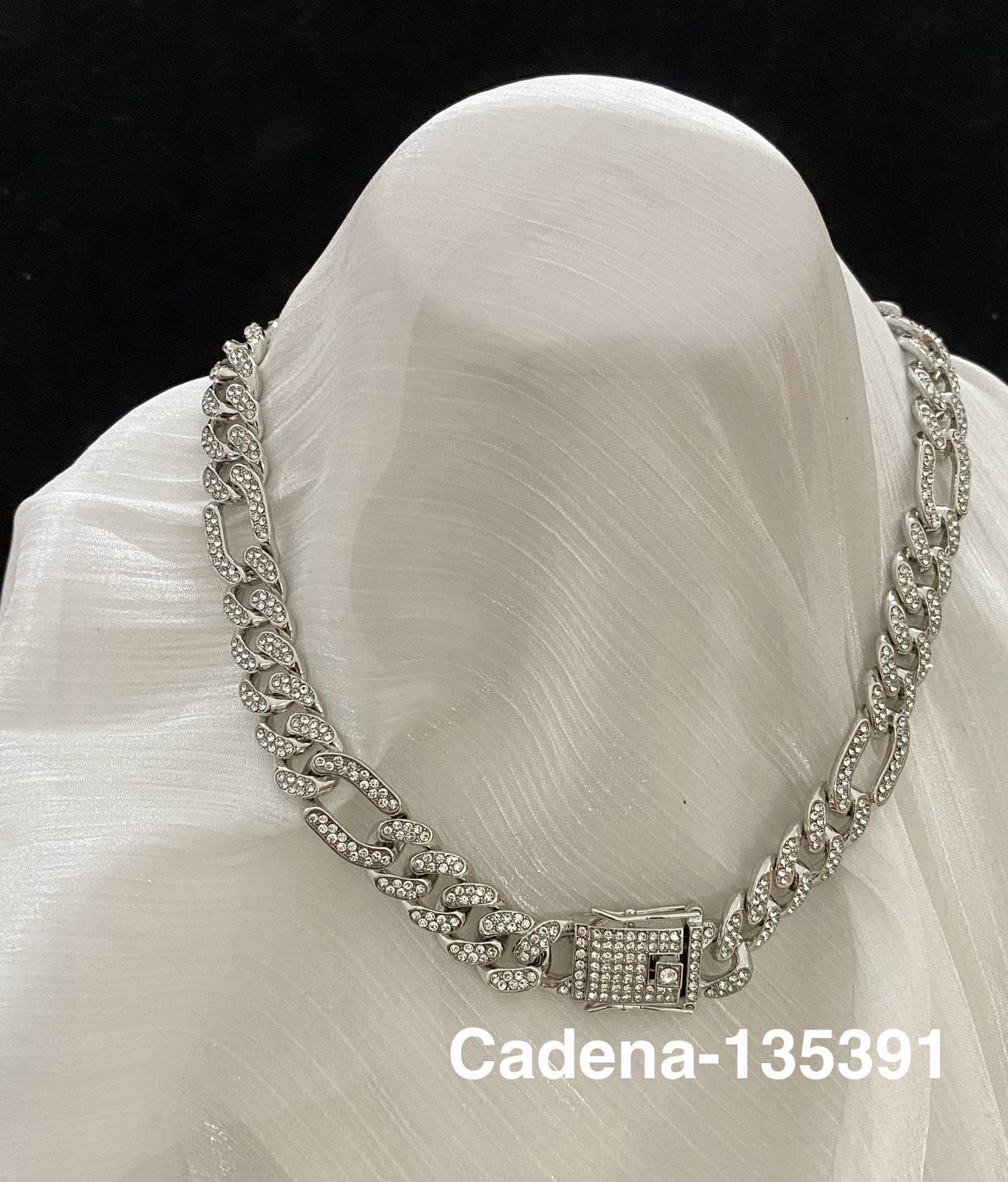 Cadena Plateada M3 Oro Laminado 04/03/26