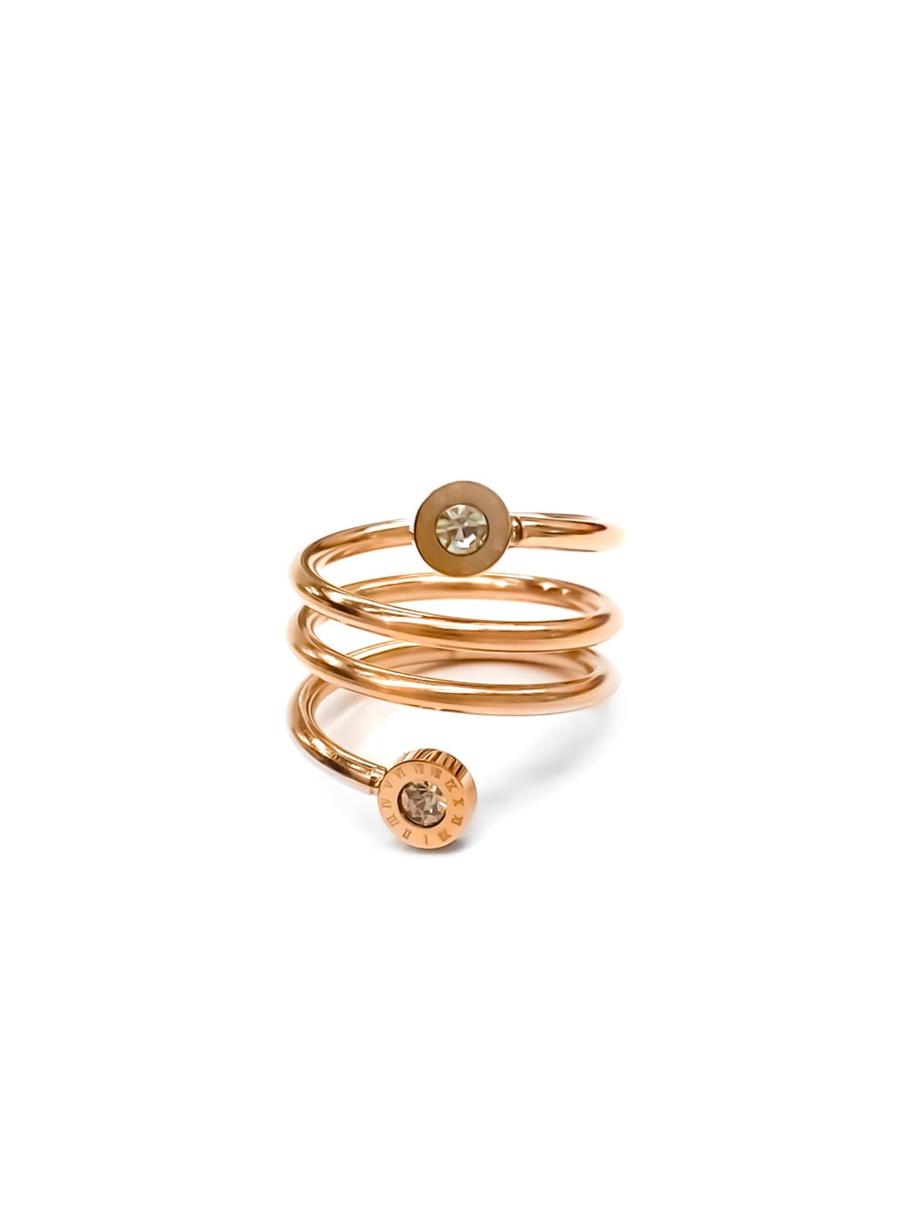 Anillo Dorado M23 ACERO INOXIDABLE