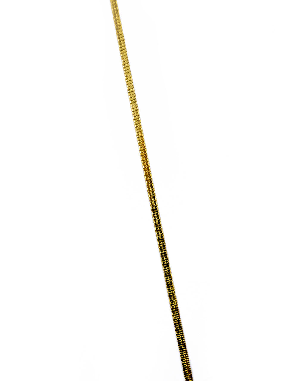 Cadena Larga de Eslabones Dorada - M1 Acero Inoxidable