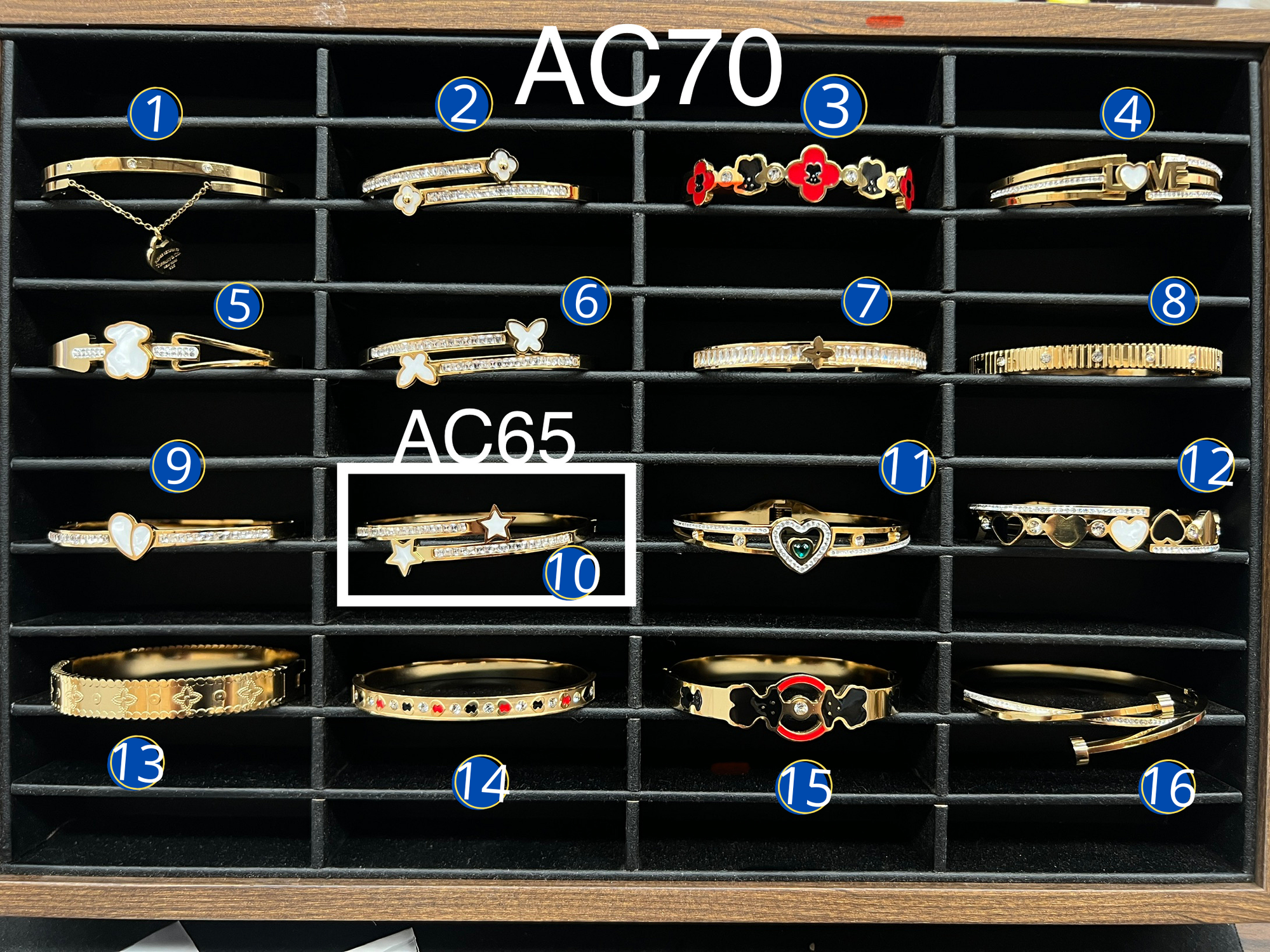 Brazalete de Marca M2 Oro Laminado